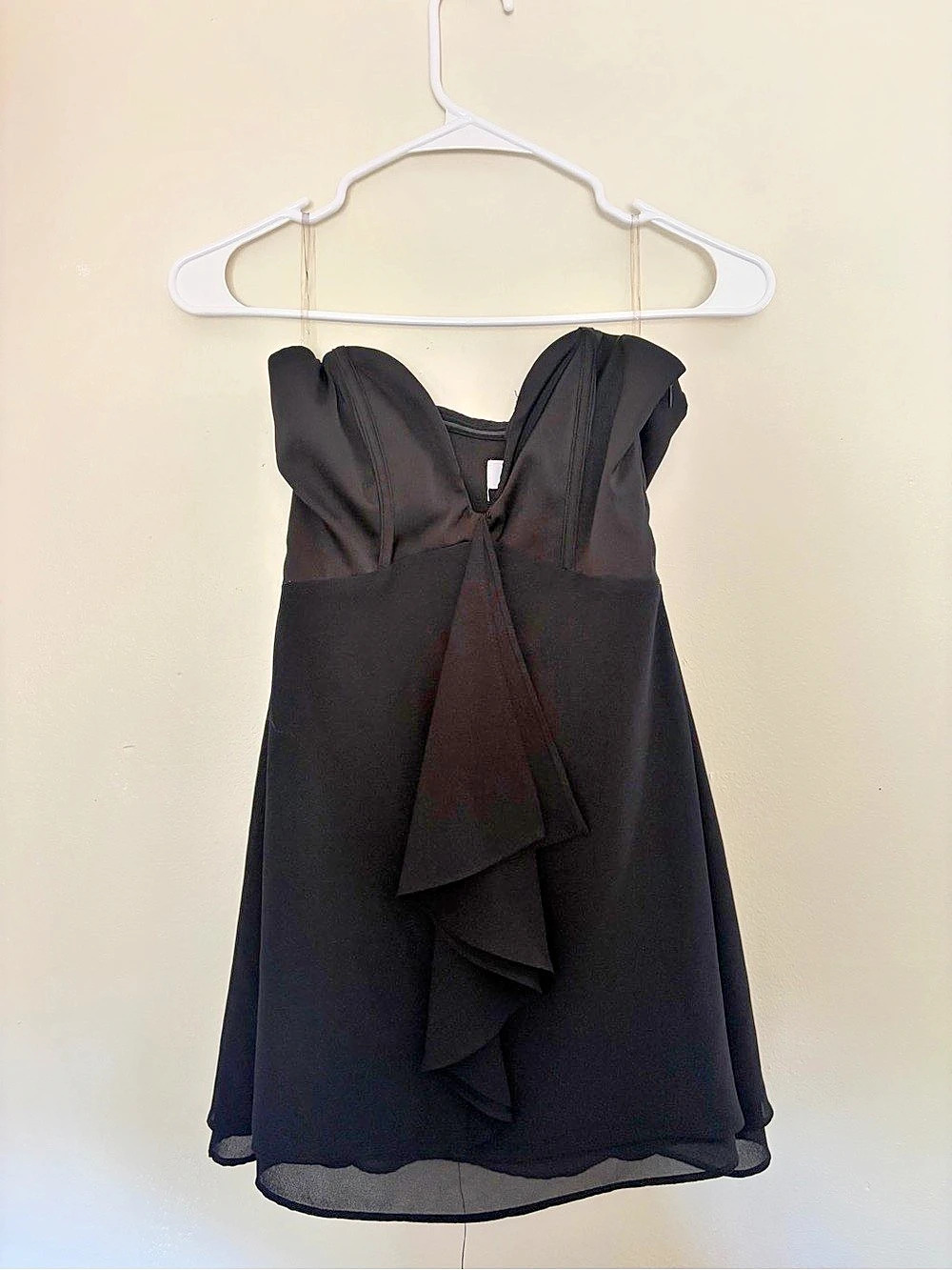 Black Ruffle Dress Like New